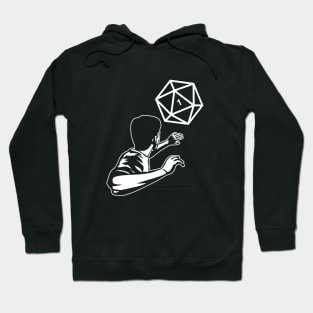 Funny Polyhedral D20 Dice Critical Fail Hoodie